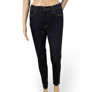 NWOT! Hudson NICO Super Skinny Dark Indigo Blue Jeans Women’s Size 30W 29L Ankle